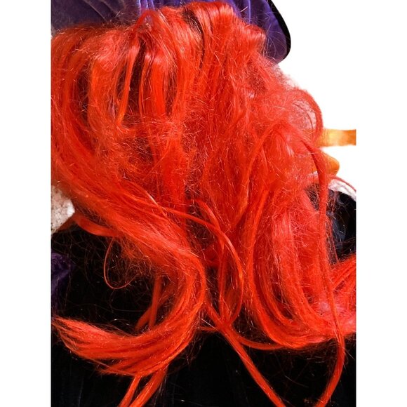 Toddler Witch Costume Chrisha Playful Plush Purple & Orange Halloween Outfit Age - Picture 9 of 9